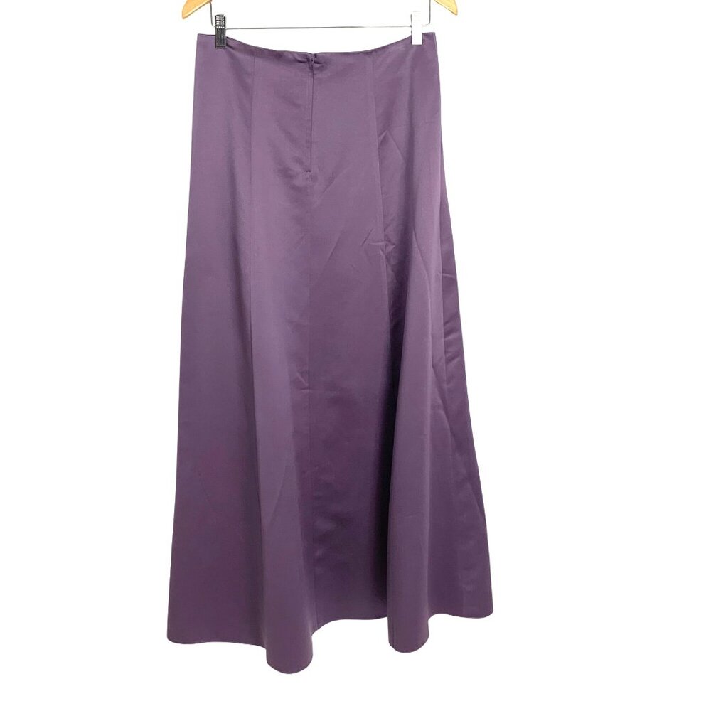 Alexia Designs 2-Piece Halter Satin 10 Mother Of Bride Groom Maxi Dress Gown - Picture 7 of 8